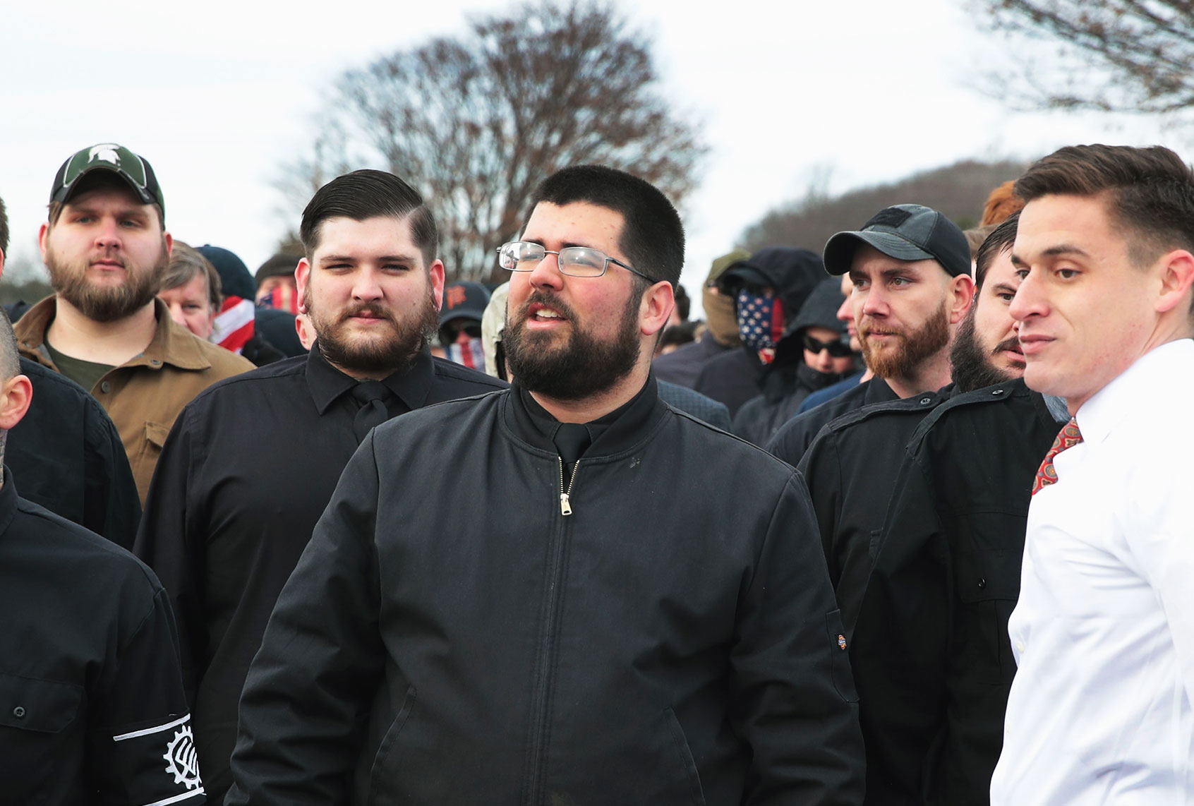 White nationalist Matthew Heimbach (Scott Olson/Getty Images)