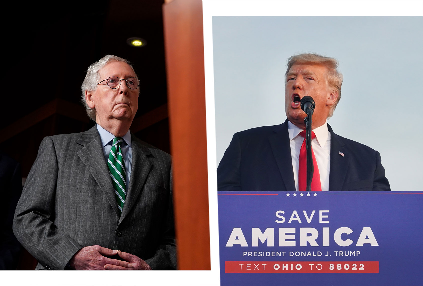 Mitch McConnell and Donald Trump (Photo illustration by Salon/Getty Images)