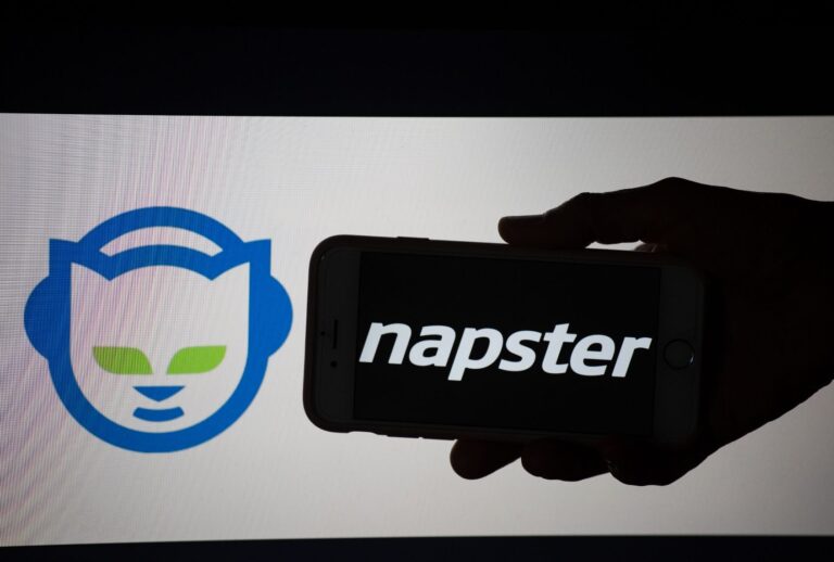 Music streaming app Napster (Alexander Pohl/NurPhoto via Getty Images)