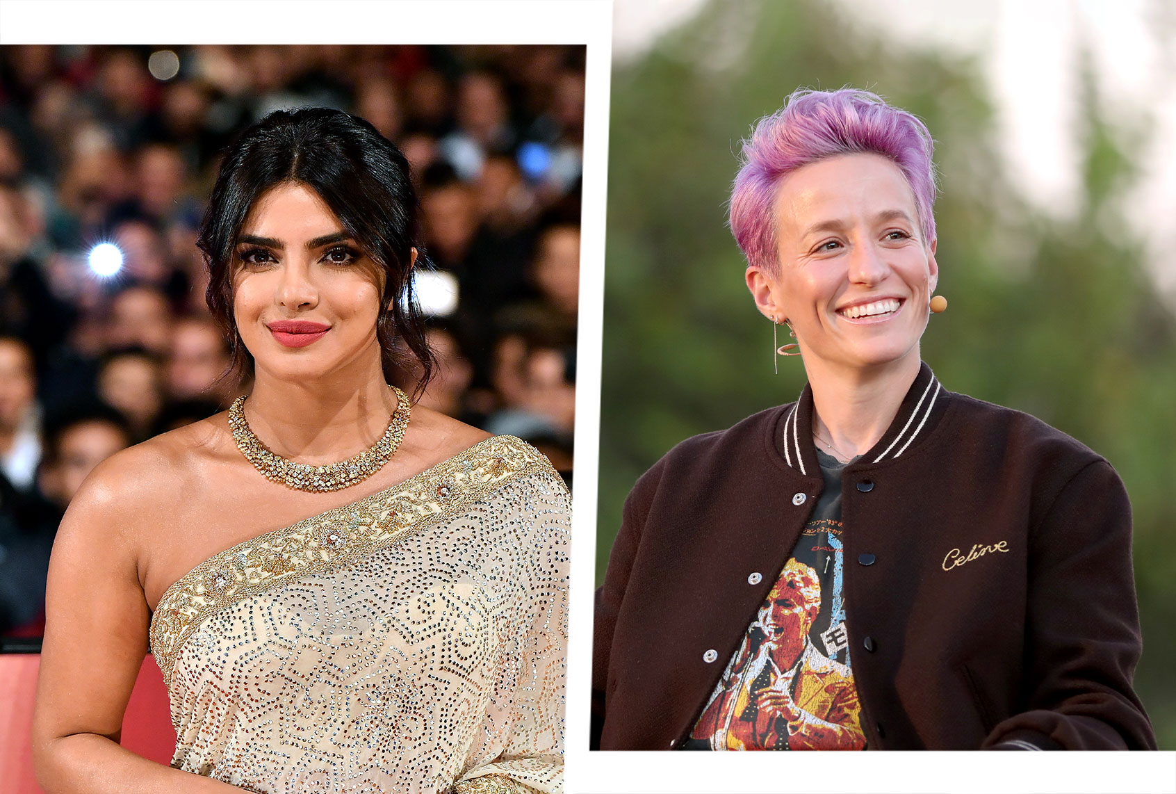 Priyanka Chopra and Megan Rapinoe (Photo illustration by Salon/Getty Images)