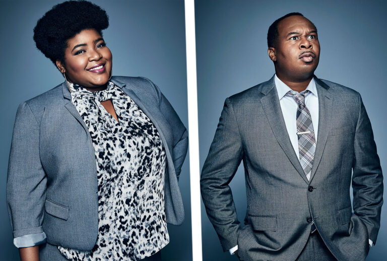 Dulce Sloan and Roy Wood Jr. (Photo illustration by Salon/Art Streiber)