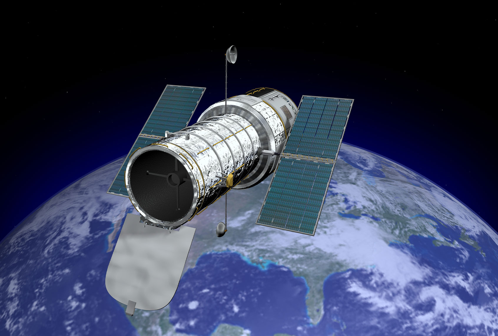 Hubble Space Telescope (Getty Images/James Benet)