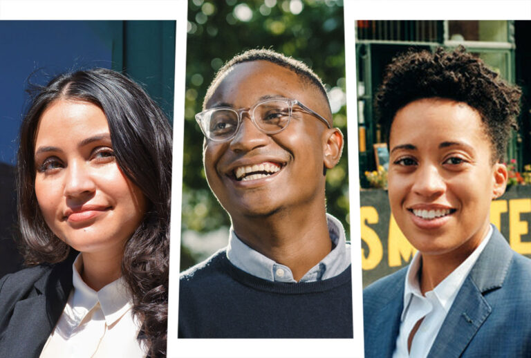 Jennifer Gutiérrez, Chi-Ossé and Crystal Hudson (Photo illustration by Salon/Campaign Photos)