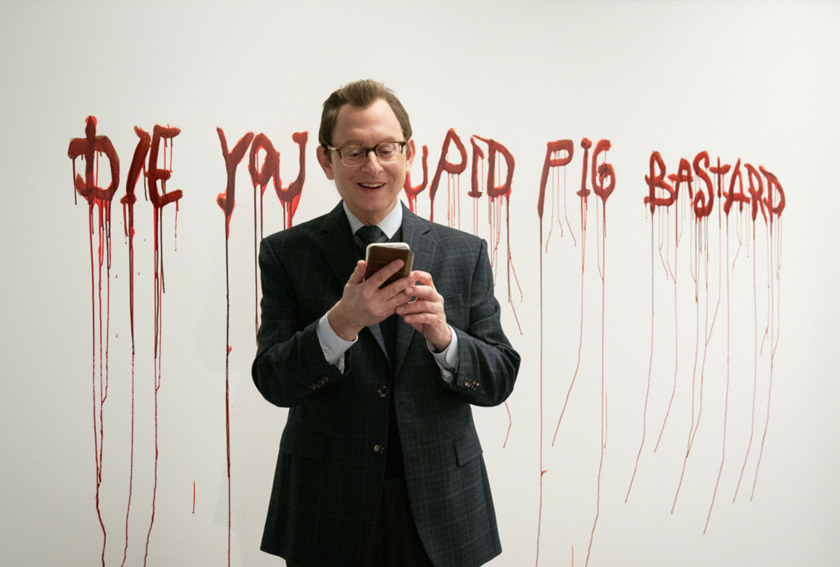 Michael Emerson in "Evil" (Elizabeth Fisher/CBS/Paramount+ )