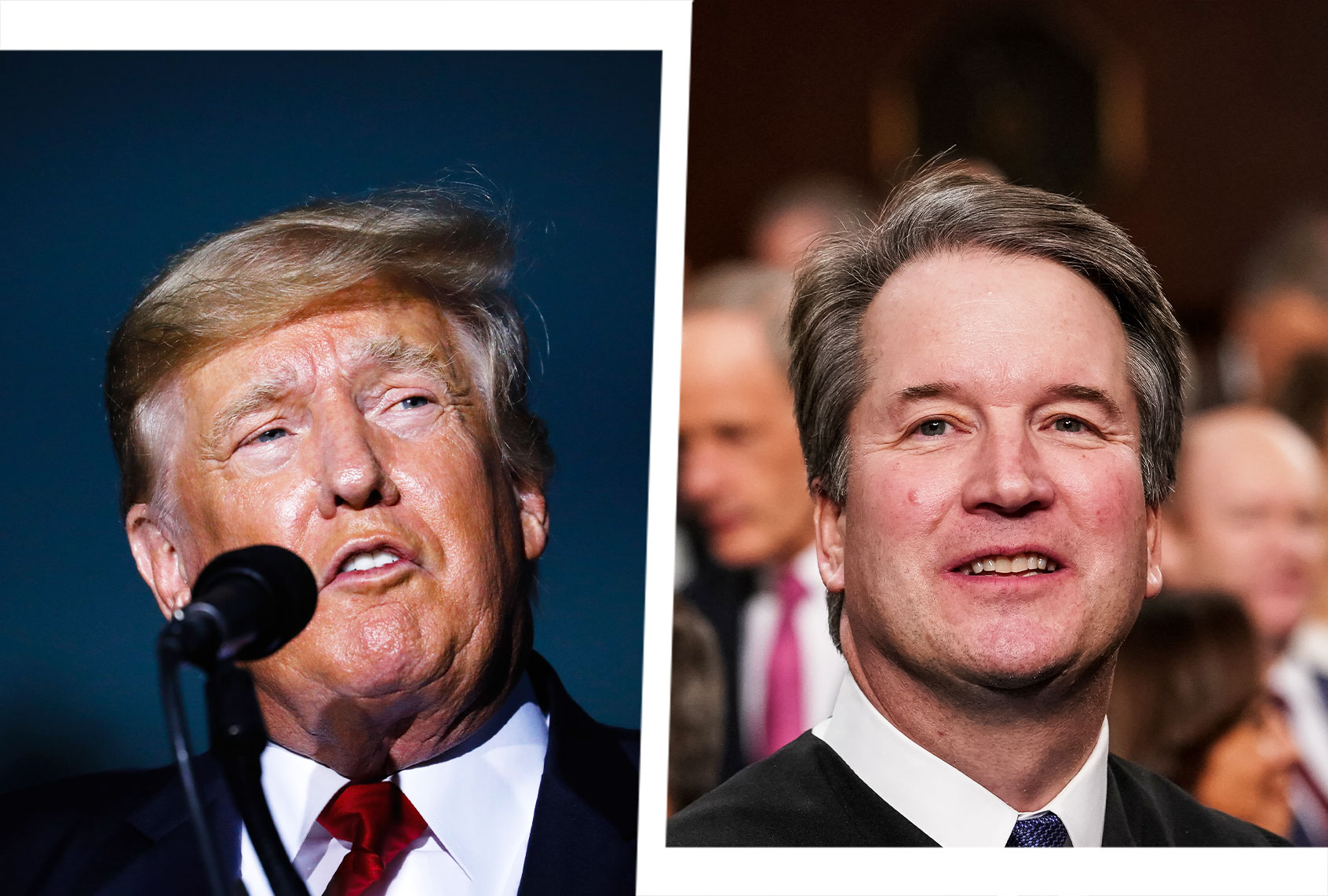 Donald Trump and Brett Kavanaugh (Photo illustration by Salon/Getty Images)