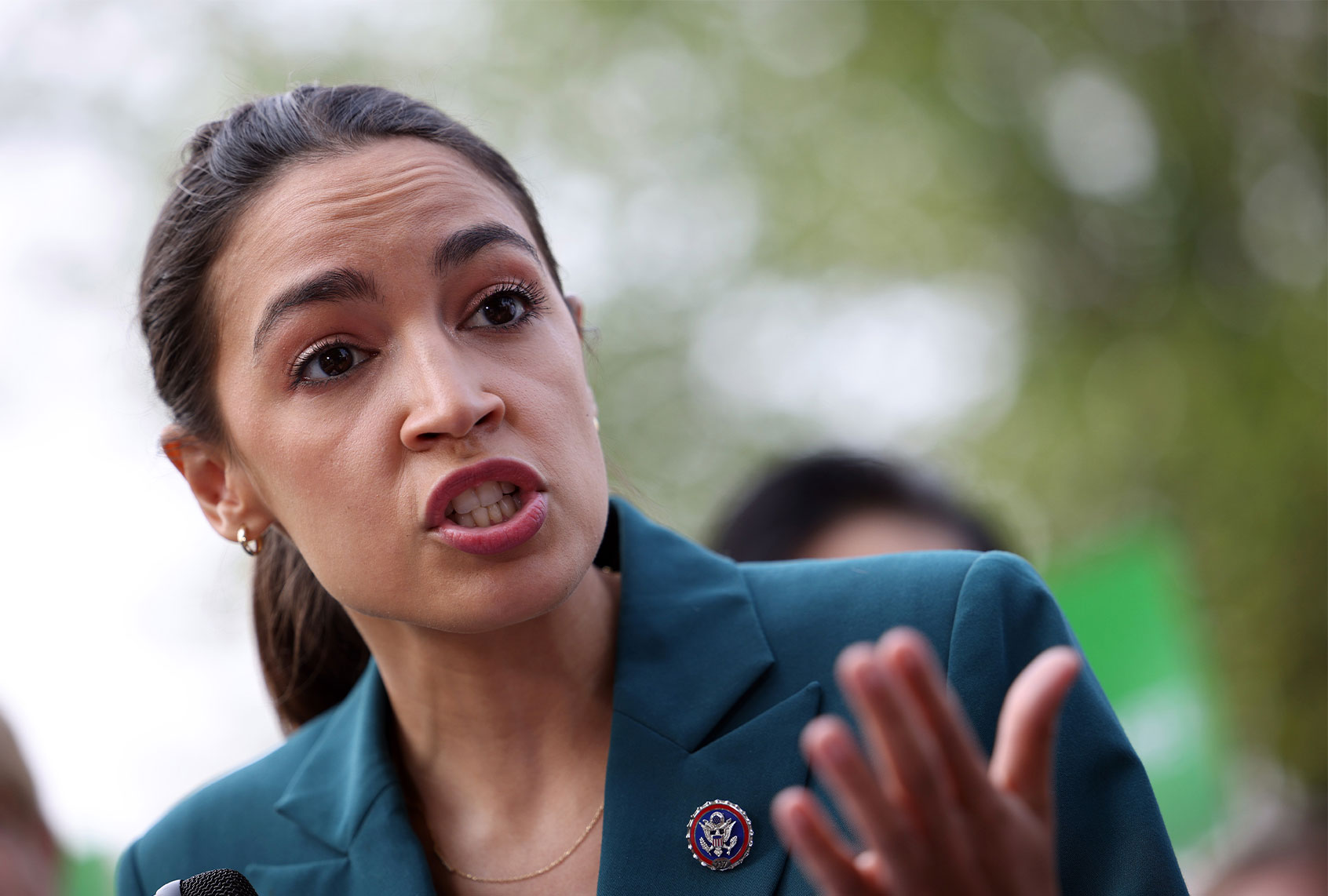 U.S. Rep. Alexandria Ocasio-Cortez (D-NY) (Kevin Dietsch/Getty Images)