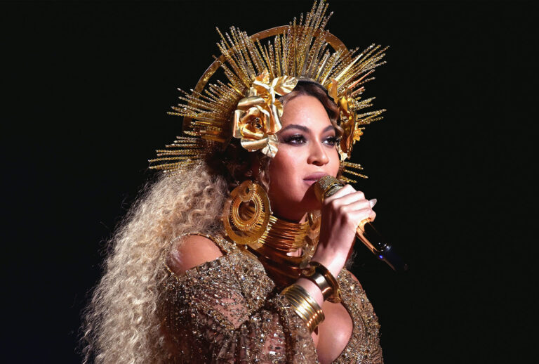 Beyoncé performs at the Grammys in 2017 (Lester Cohen/Getty Images for NARAS)
