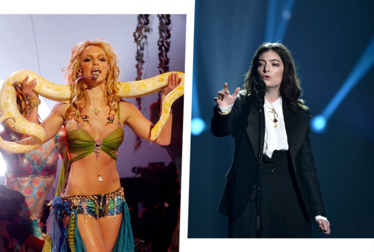 Britney Spears and Lorde (Photo illustration by Salon/Getty Images/Kevin Mazur/Steven Ferdman)