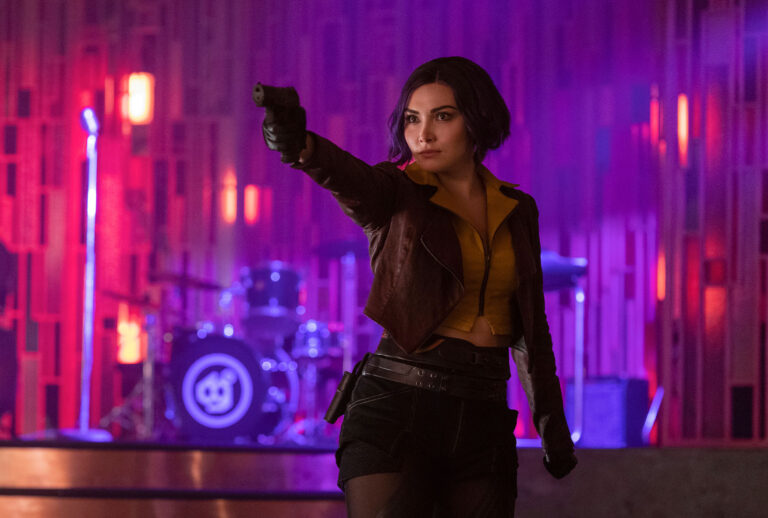 Daniella Pineda as Faye Valentine in "Cowboy Bebop" (GEOFFREY SHORT/NETFLIX)