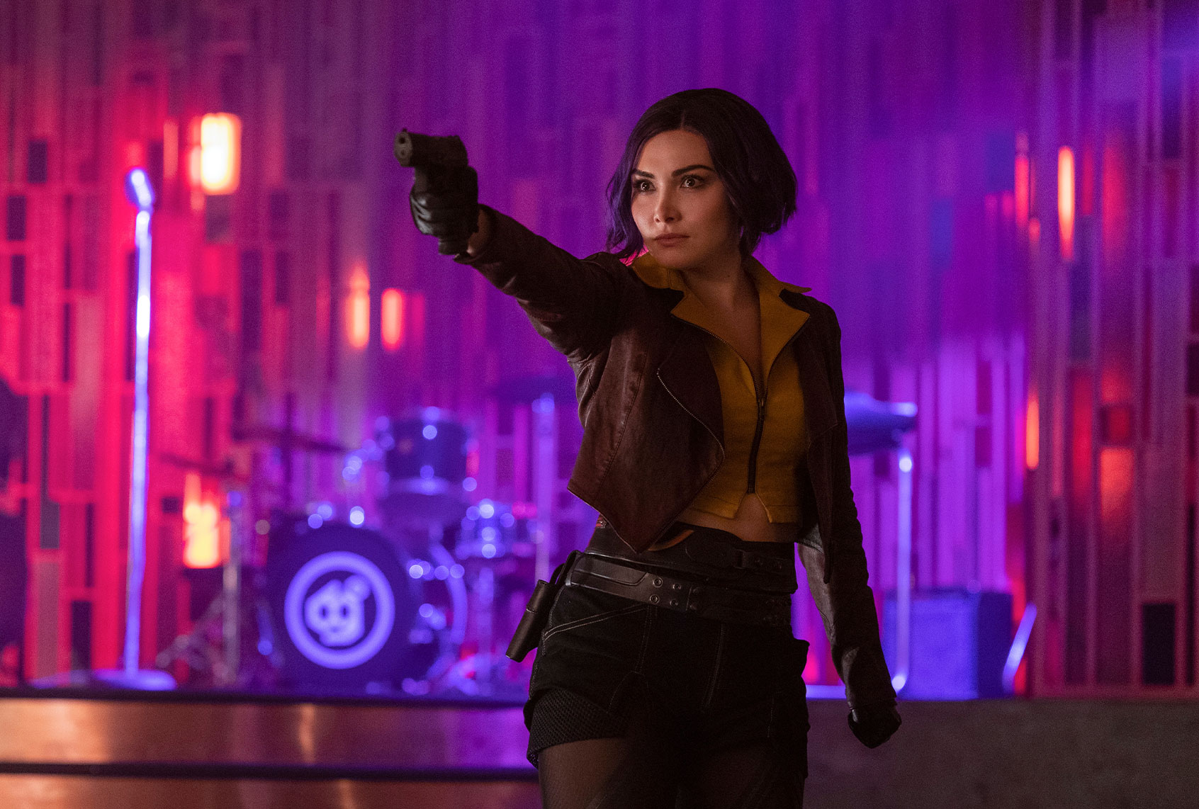 Daniella Pineda as Faye Valentine in "Cowboy Bebop" (GEOFFREY SHORT/NETFLIX)