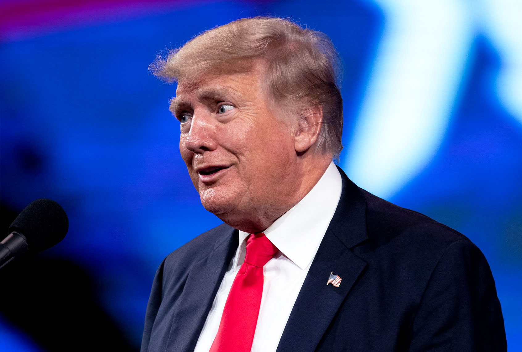 Former US President Donald Trump (ANDY JACOBSOHN/AFP via Getty Images)