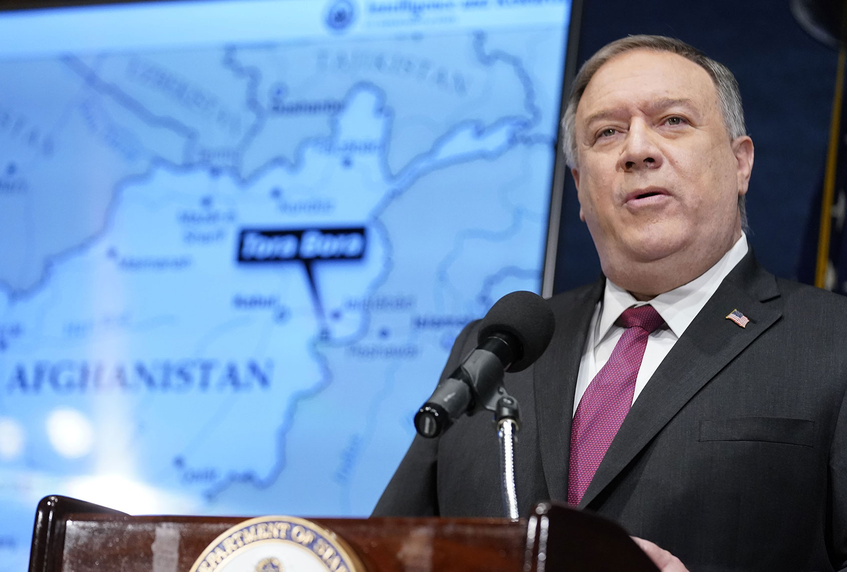Former US Secretary of State Mike Pompeo (ANDREW HARNIK/POOL/AFP via Getty Images)