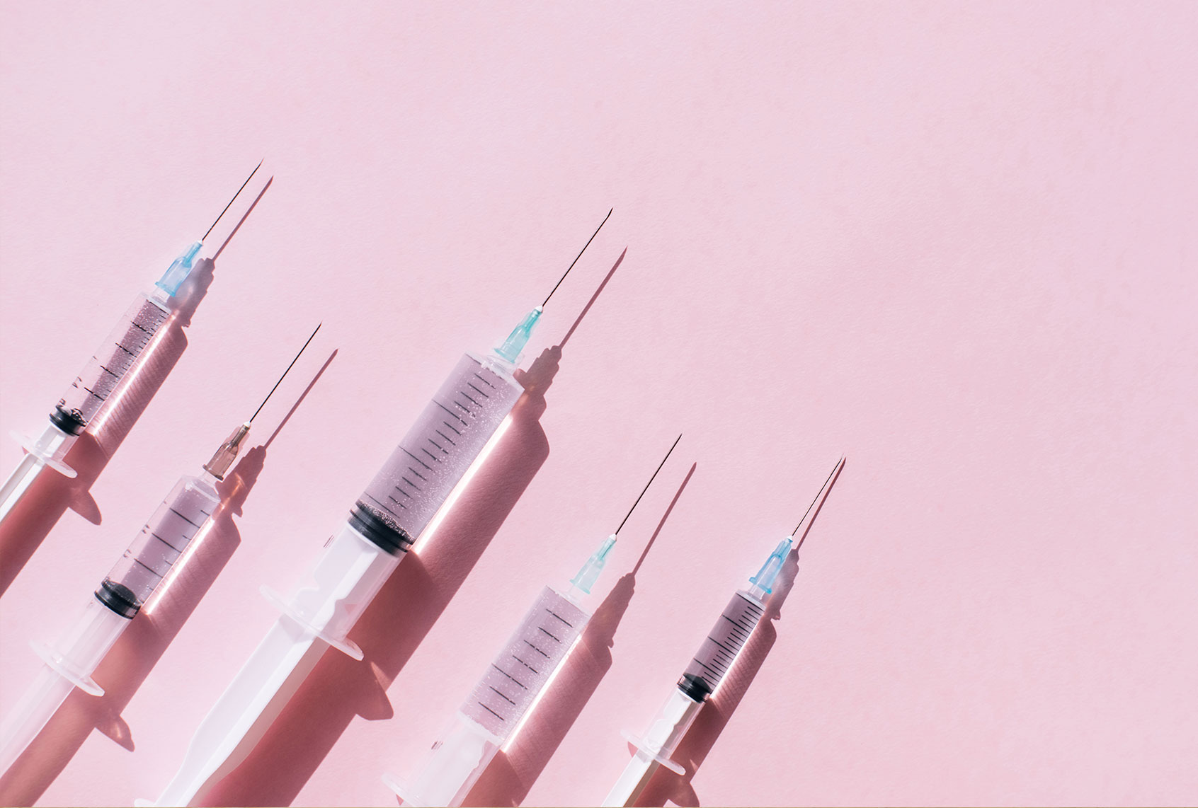 Set of syringes with medication (Anna Efetova/Getty Images)
