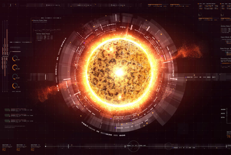 Futuristic Nuclear Fusion Particles Simulation concept (iStock/Getty Images)