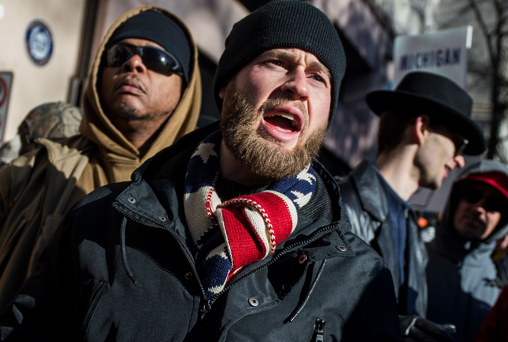 InfoWars host Owen Shroyer (Zach Gibson/Getty Images)