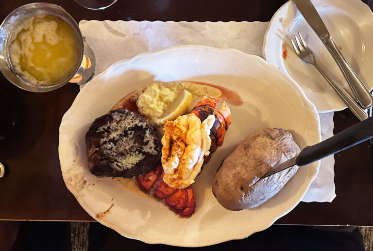 Steak and Potato (Photo provided by Maggie Hennessy)