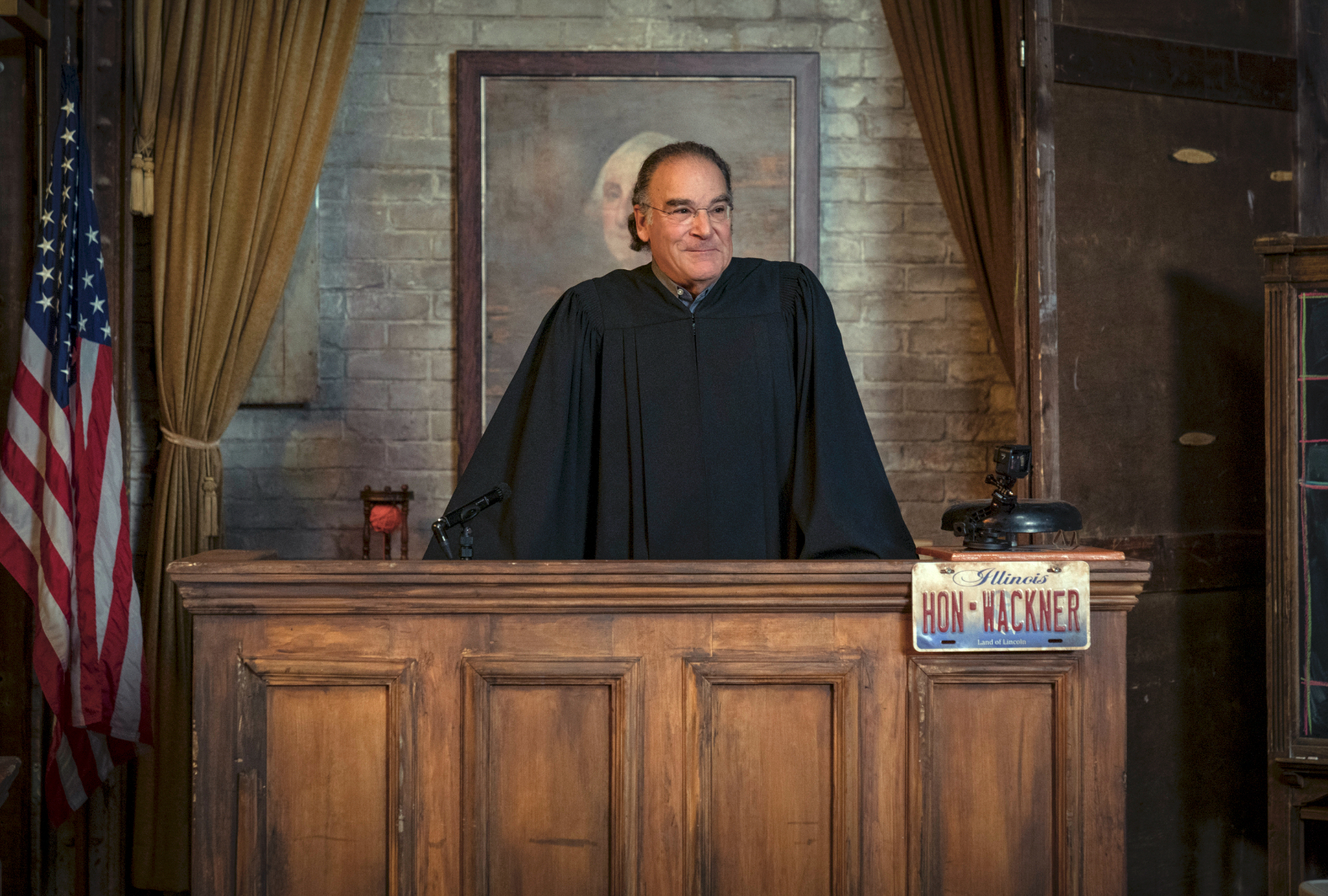 Mandy Patinkin as Judge Wackner on "The Good Fight" (Elizabeth Fisher©2021 Paramount+, Inc.)