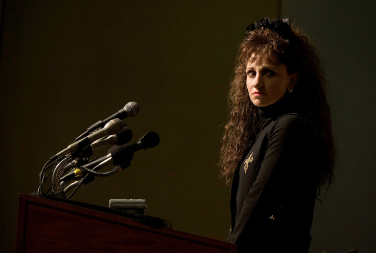Annaleigh Ashford as Paula Jones in "Impeachment: ﻿American Crime Story" (Tina Thorpe/FX)