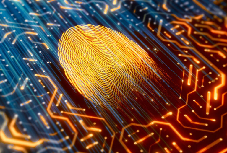 Digital identity fingerprint scanner (Getty Images)