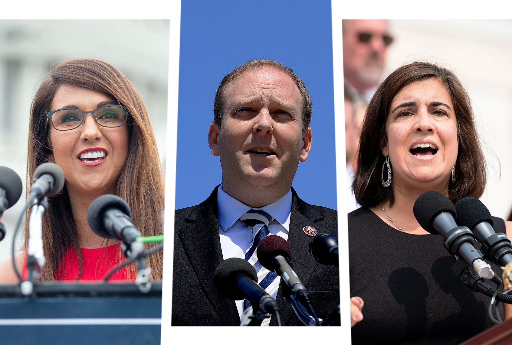 Lauren Boebert, Lee Zeldin and Nicole Malliotakis (Photo illustration by Salon/Getty Images)