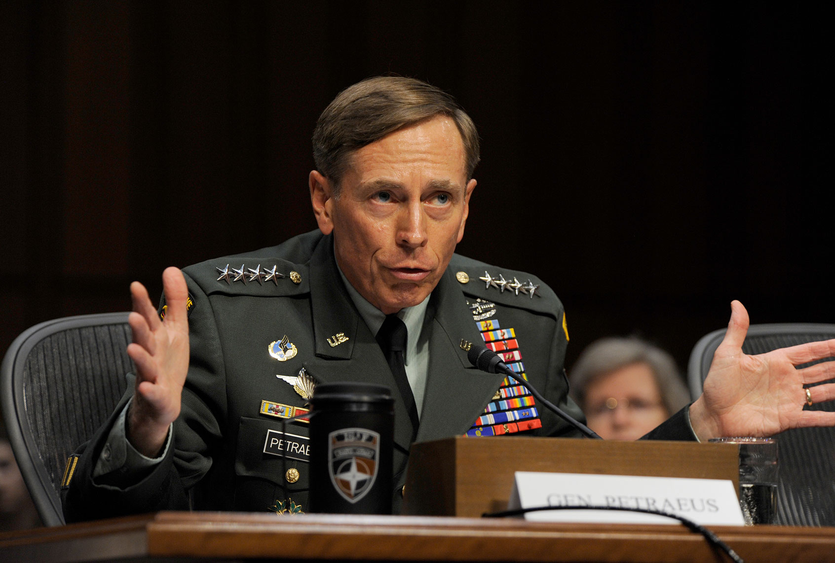 Washington DC General David Petraeus attends his confirmation hearing for CIA Director, 
June 23, 2011 (ImageCatcher News Service/Corbis via Getty Images)