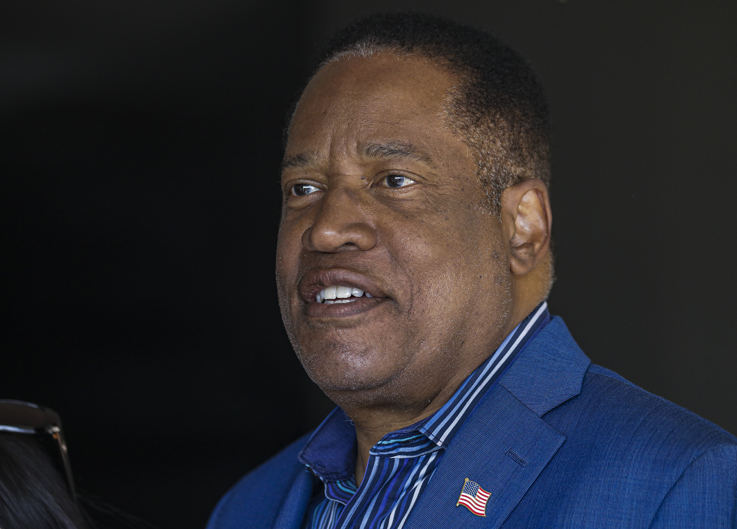 California gubernatorial candidate Larry Elder (Irfan Khan / Los Angeles Times via Getty Images)