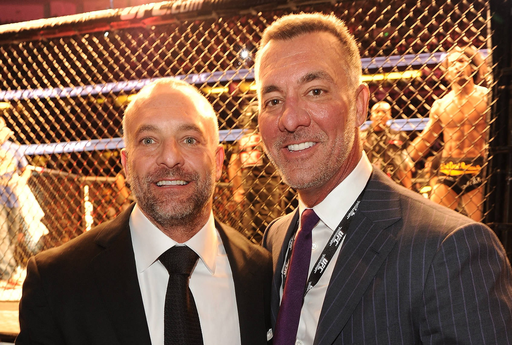 Lorenzo Fertitta, left, and Frank Fertitta (Jason Merritt/Getty Images)