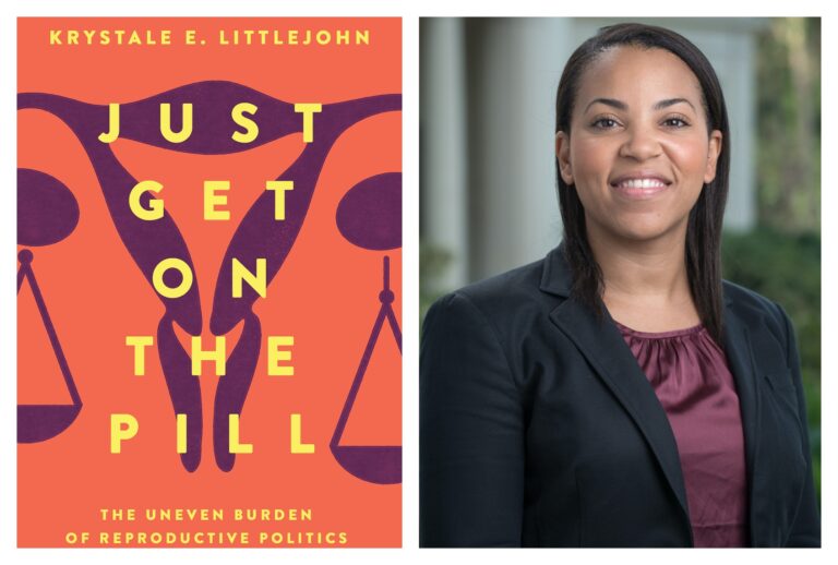 "Just Get On the Pill" book and author Krystale E. Littlejohn (University of California Press/Marc Campos)