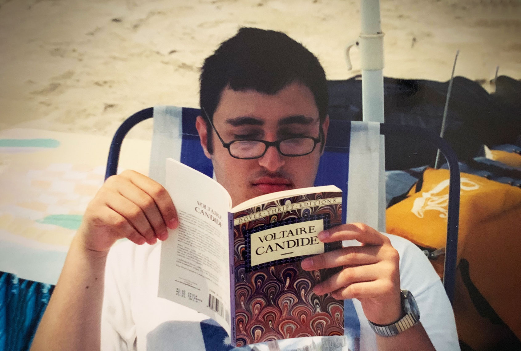 Matthew Rozsa, circa 2000 (Photo courtesy of author)