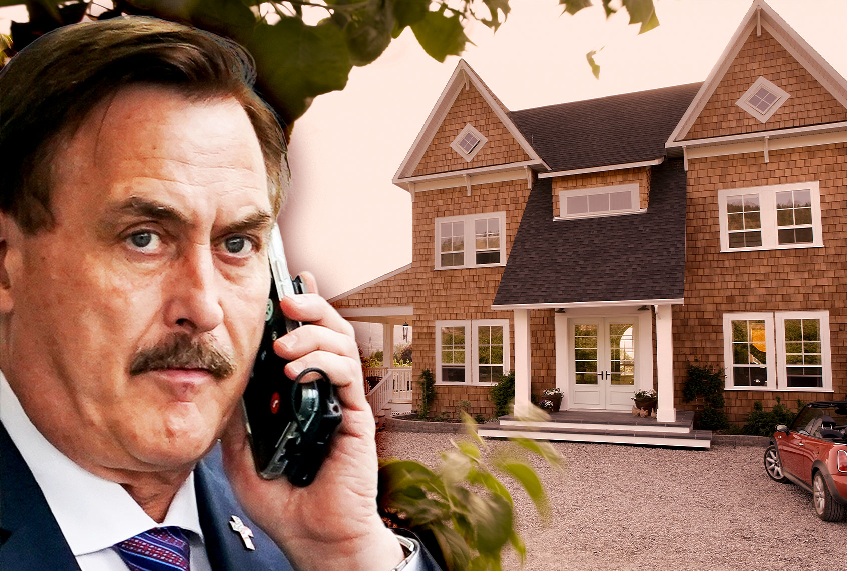 Mike Lindell (Photo illustration by Salon/Drew Angerer/Ivan Hunter)