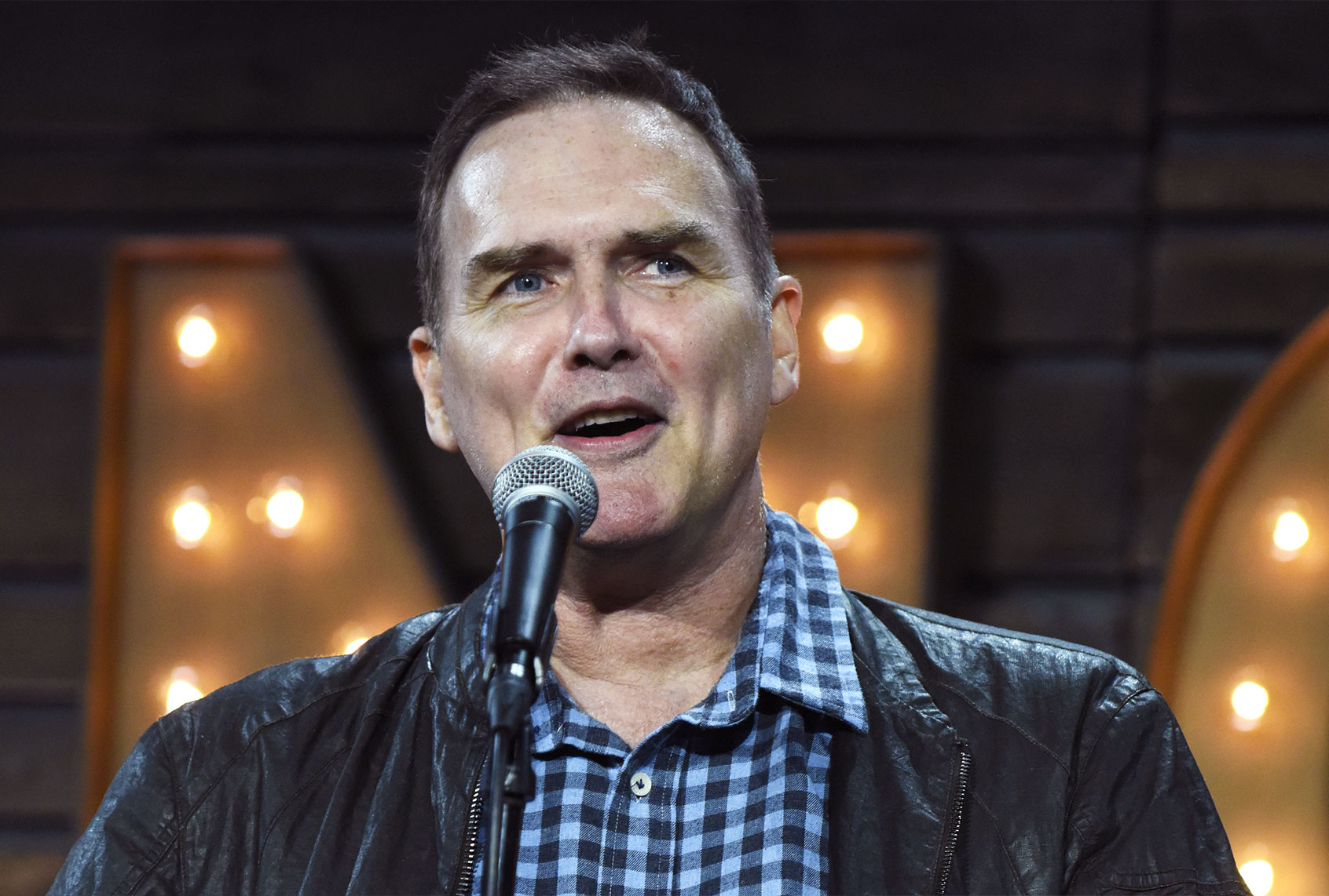 Norm McDonald performs during KAABOO Del Mar at Del Mar Fairgrounds on September 16, 2017 (Tim Mosenfelder/Getty Images)
