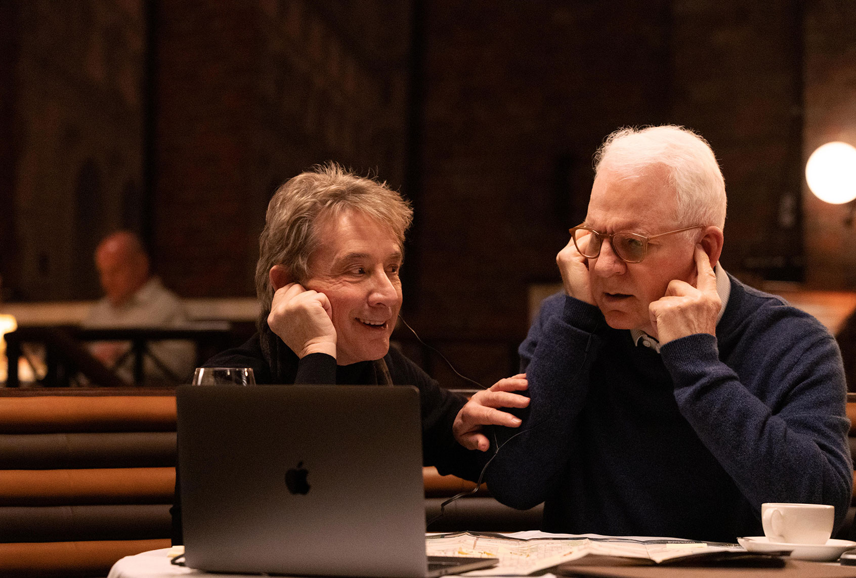 Martin Short and Steve Martin "Only Murders in the Building" (Craig Blankenhorn/Hulu)
