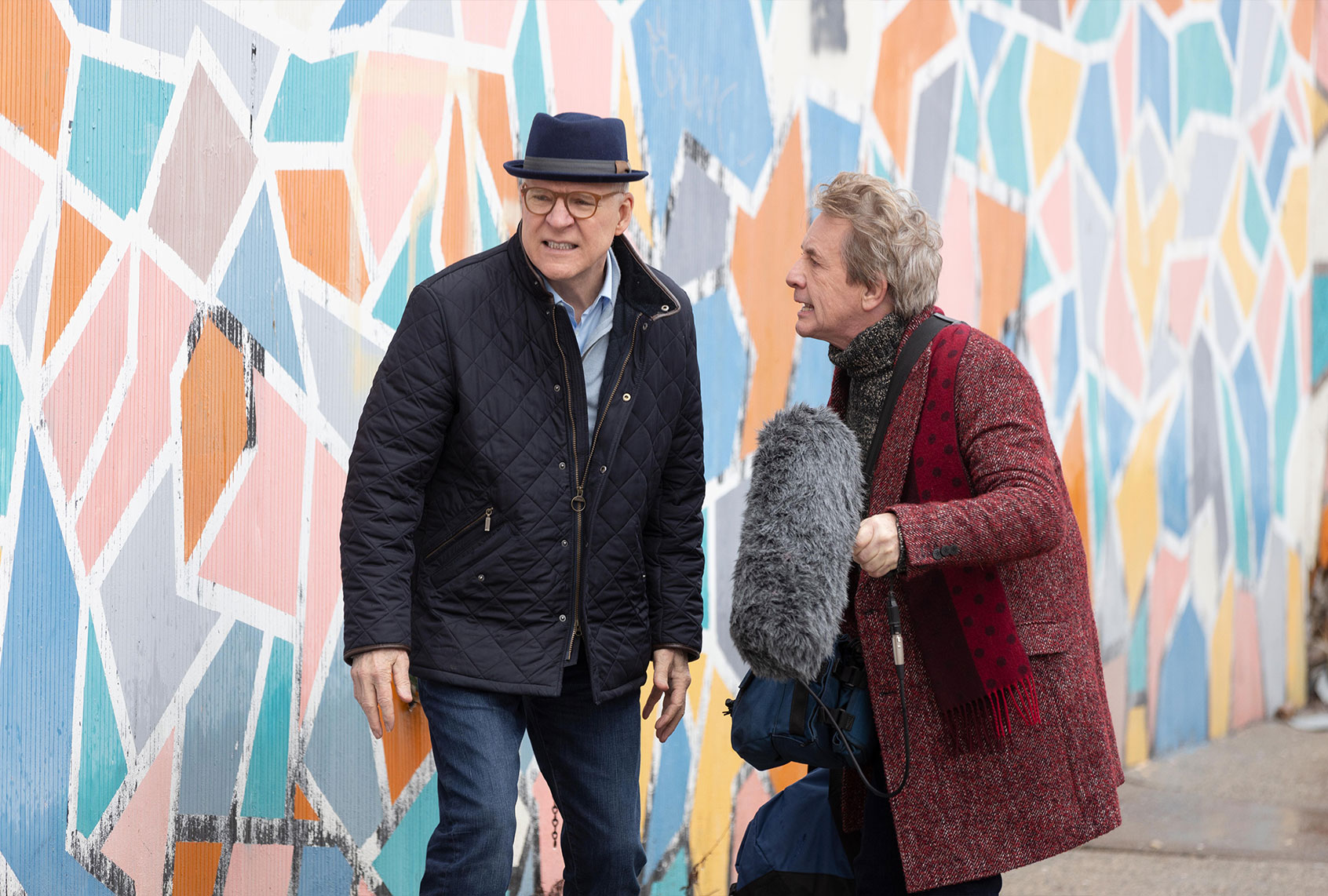 Steve Martin and Martin Short in "Only Murders in the Building" (Craig Blankenhorn/Hulu)