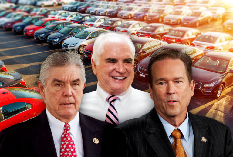 Roger Williams, Mike Kelly and Vern Buchanan (Photo illustration by Salon/Getty Images)