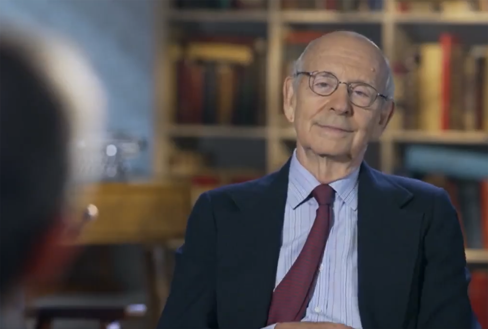 Supreme Court Justice Stephen Breyer on "Fox News Sunday" with Chris Wallace. (Fox News/Screenshot)