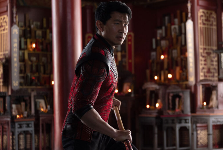 Simu Liu as Shang-Chi in "Shang-Chi and the Legend of the Ten Rings" (Marvel Studios)