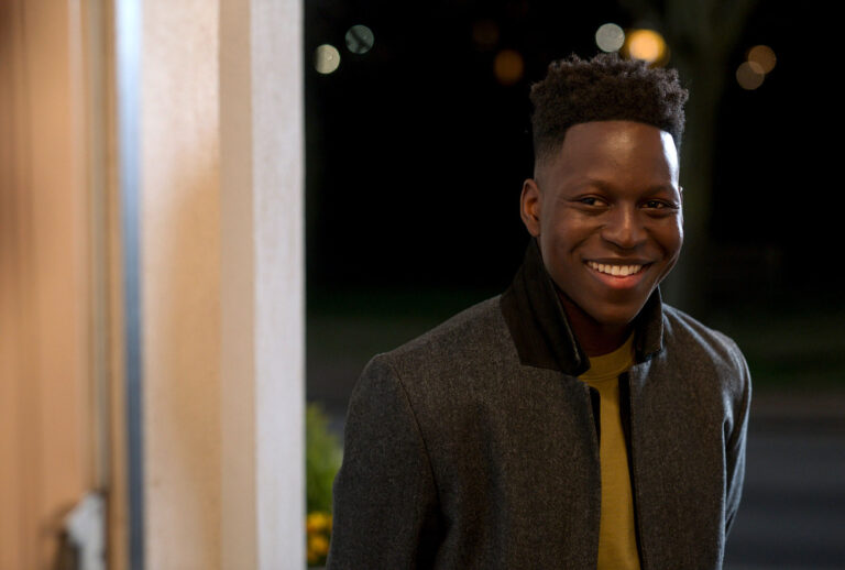 Toheeb Jimoh as Sam on "Ted Lasso" (Apple TV+)