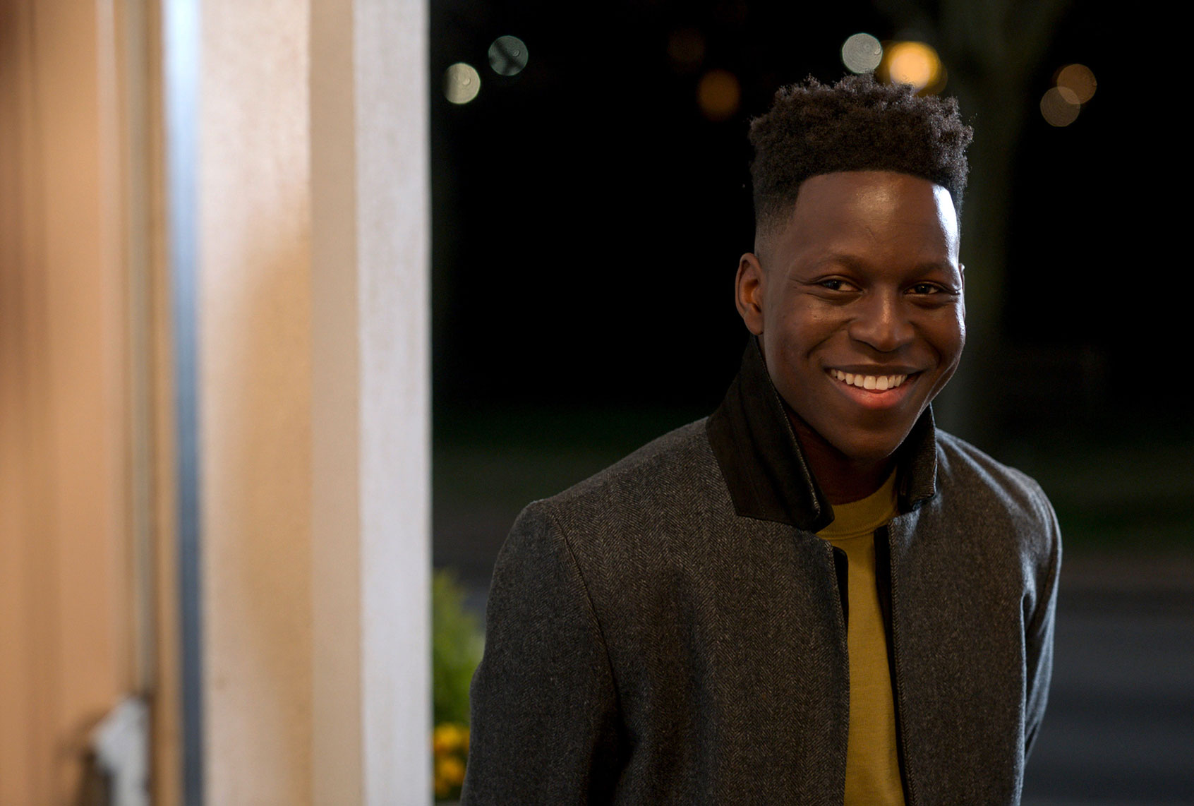 Toheeb Jimoh as Sam on "Ted Lasso" (Apple TV+)