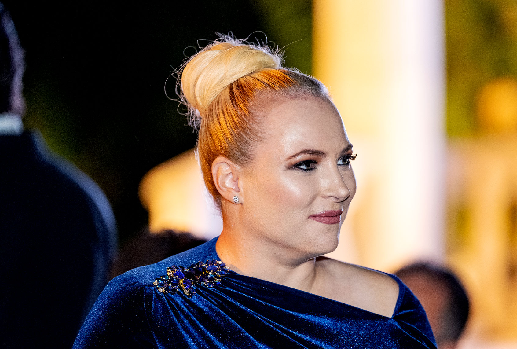 Meghan McCain attends The Algemeiner's 8th annual J100 Gala on October 12, 2021 in Rockleigh, New Jersey. (Roy Rochlin/Getty Images)