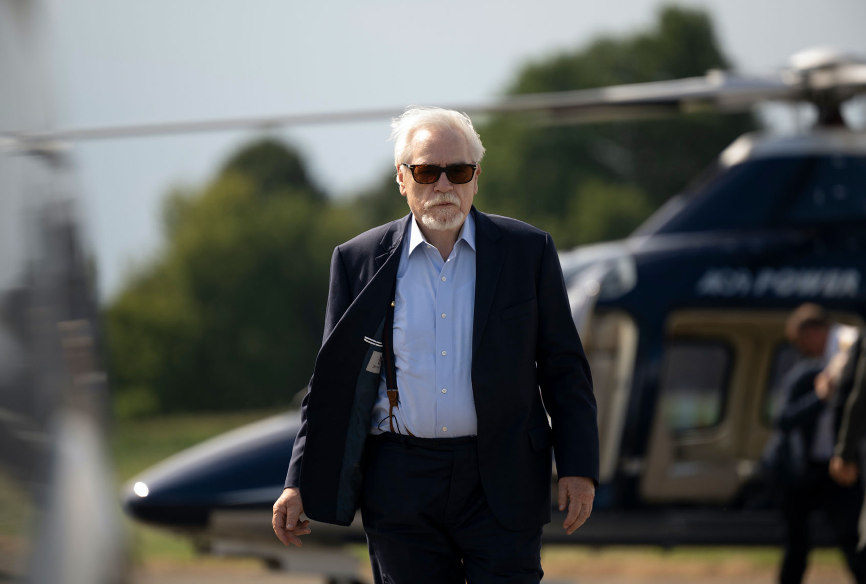 Brian Cox as Logan Roy in "Succession" (Graeme Hunter/HBO)