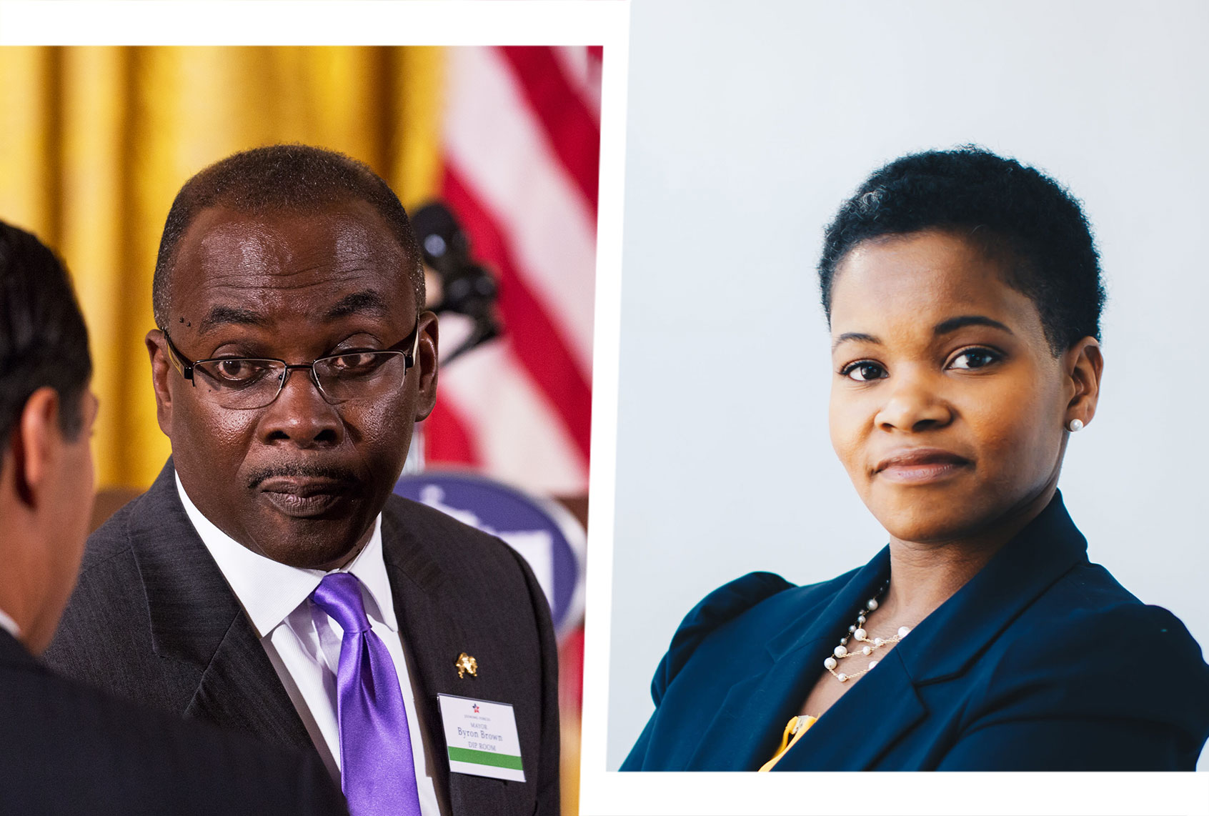 Byron Brown and India Walton (Photo illustration by Salon/Getty Images/Alana Adetola Arts Photography)