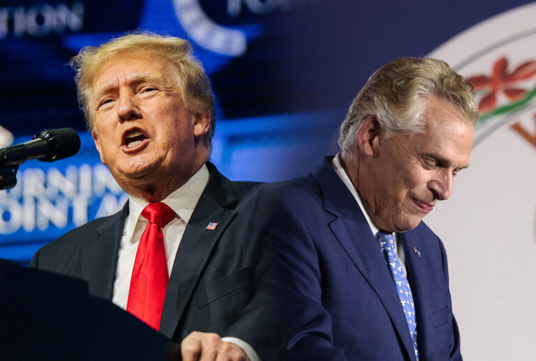 Donald Trump and Terry McAuliffe (Photo illustration by Salon/Getty Images)