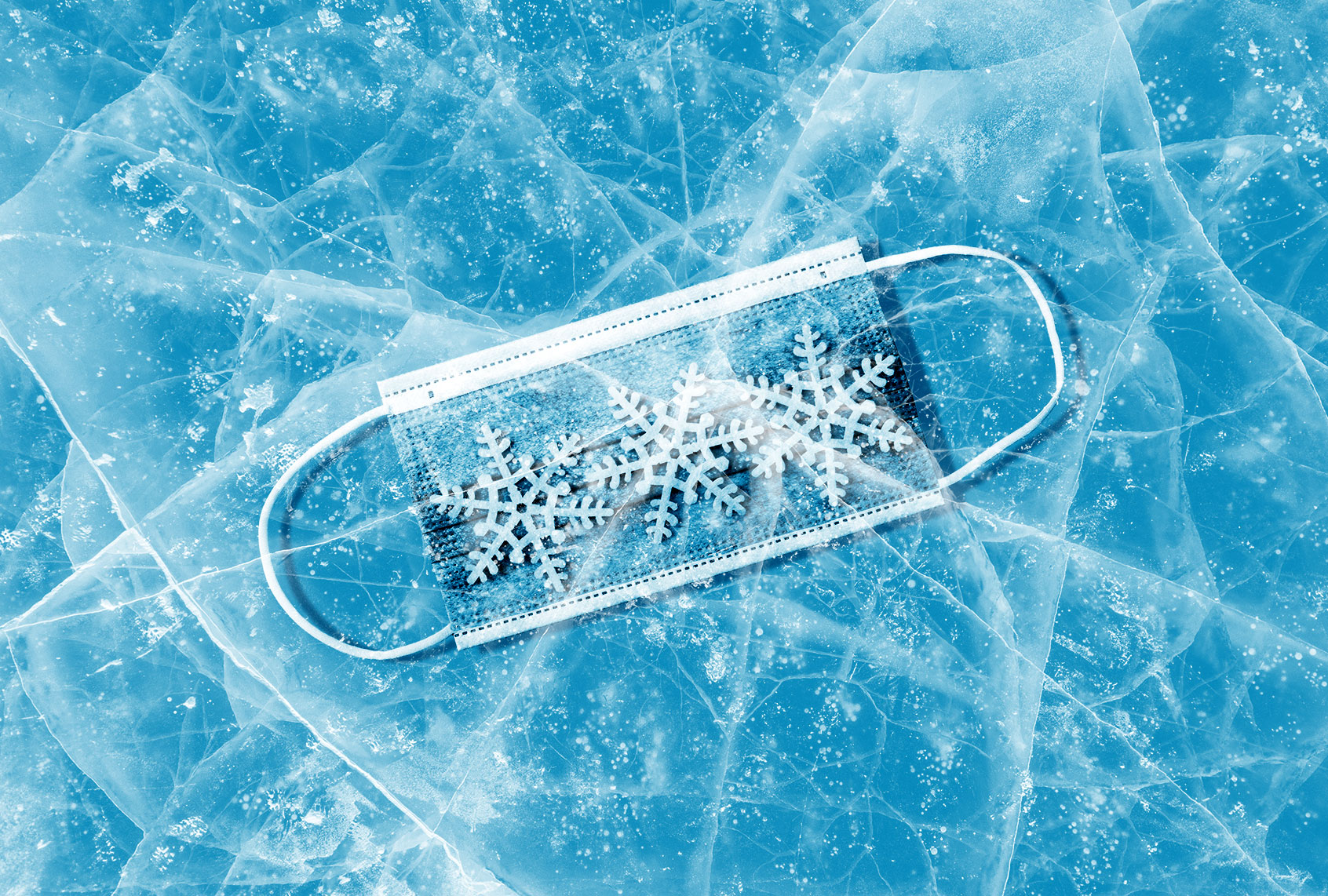 Face mask in winter (Photo illustration by Salon/Getty Images)