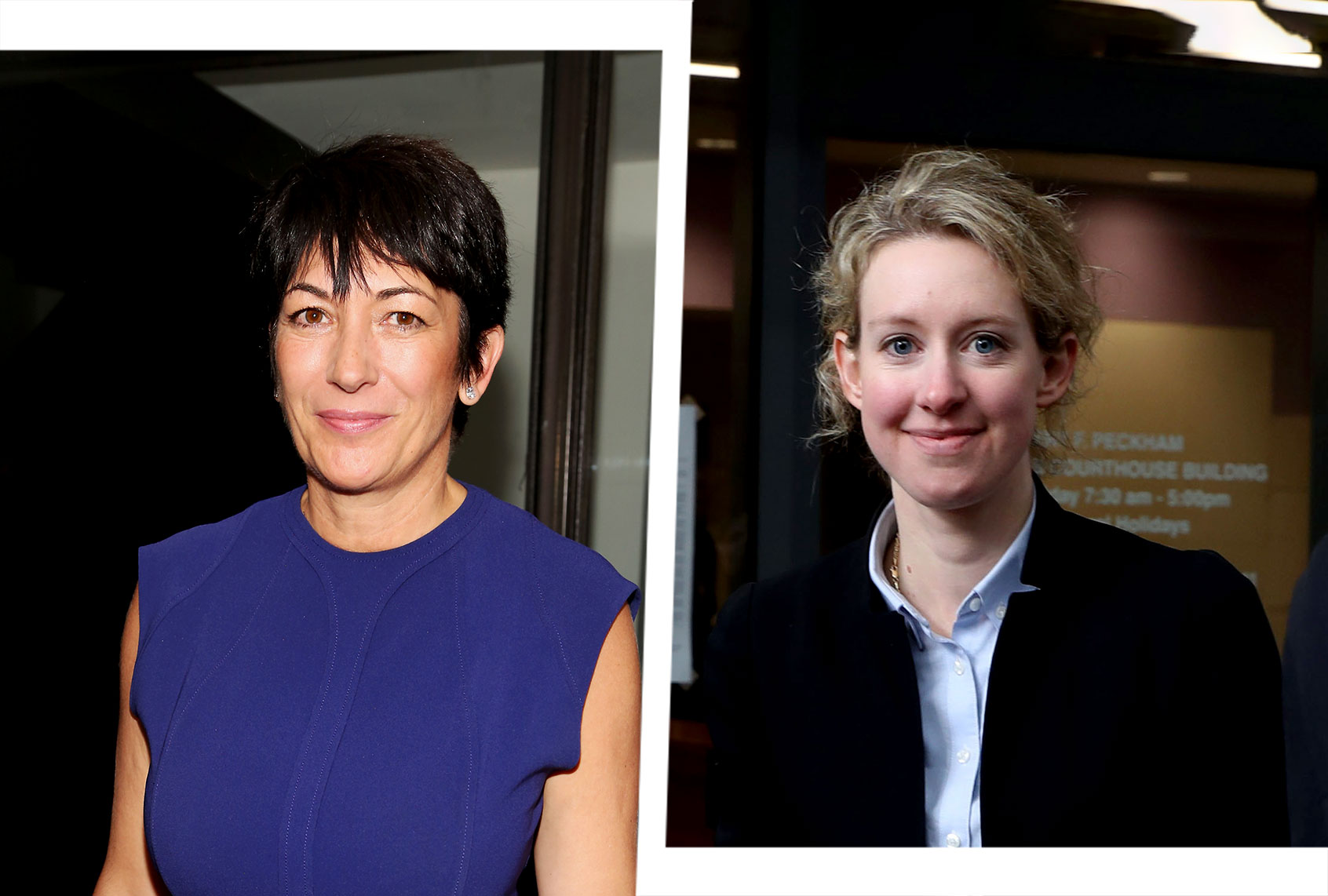 Ghislaine Maxwell and Elizabeth Holmes (Photo illustration by Salon/Getty Image)