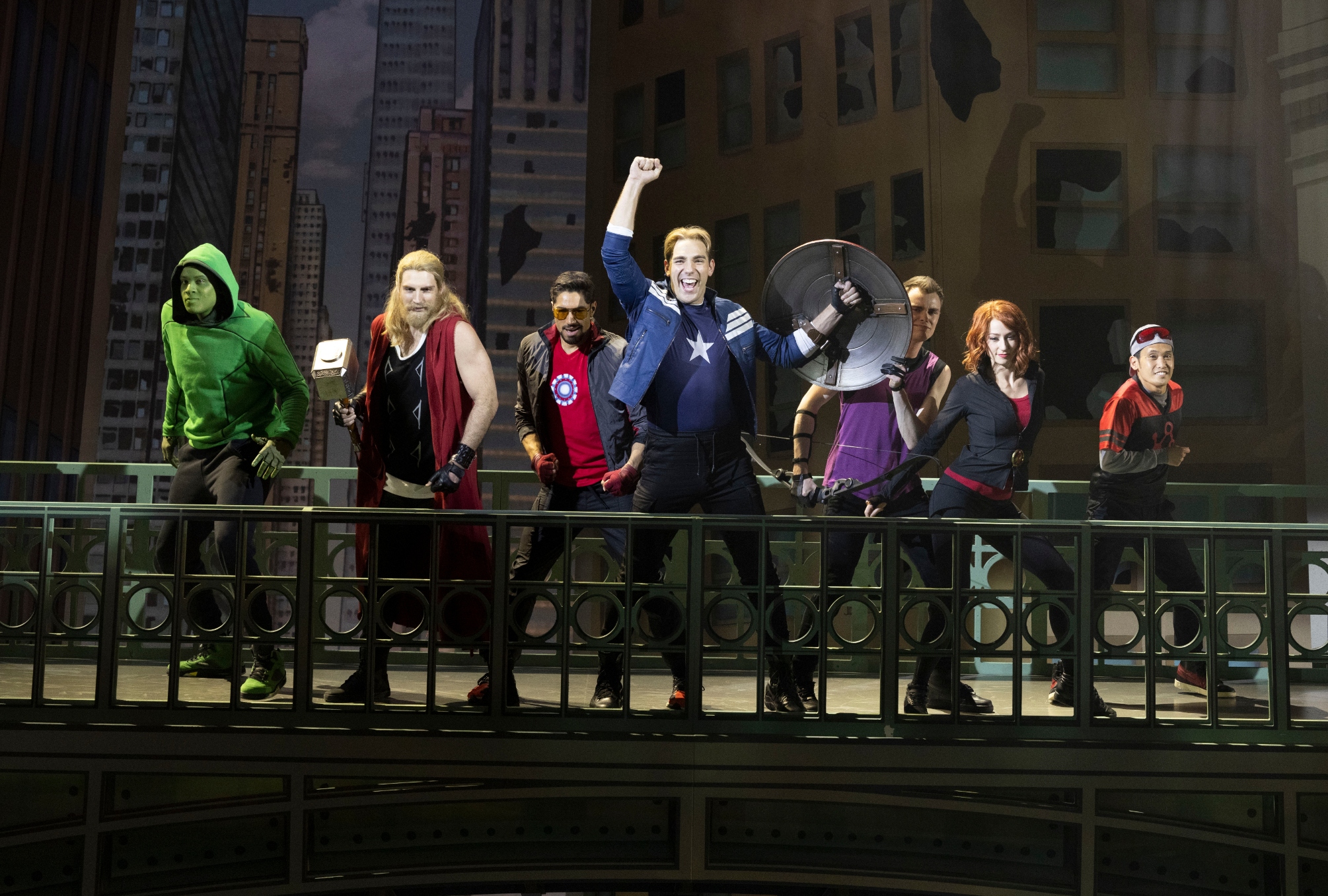 "Rogers: The Musical" in "Hawkeye" (Marvel Studios/Disney)