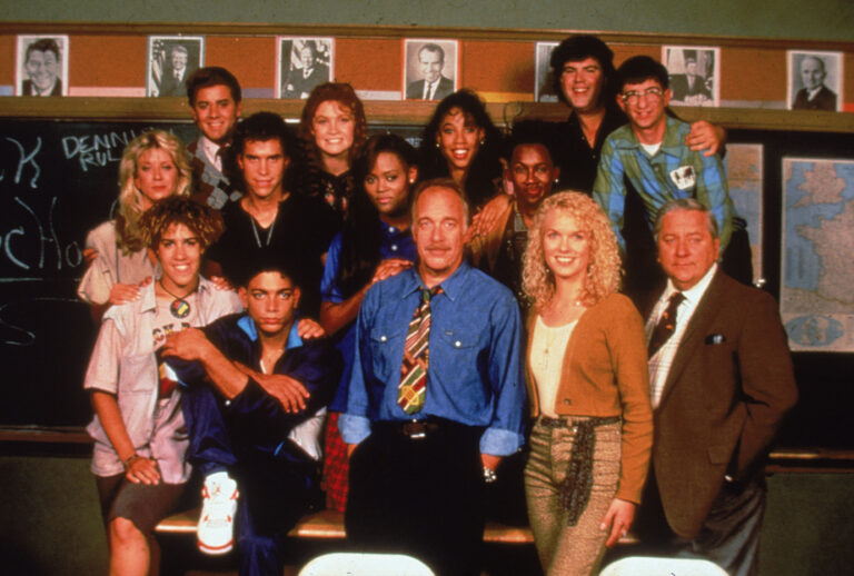 Cast portrait of "Head of the Class" circa 1986 (Fotos International/Courtesy of Getty Images)