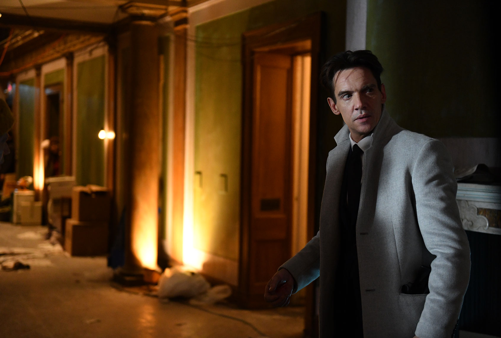 Jonathan Rhys Meyers in "Hide and Seek" (Saban Films)