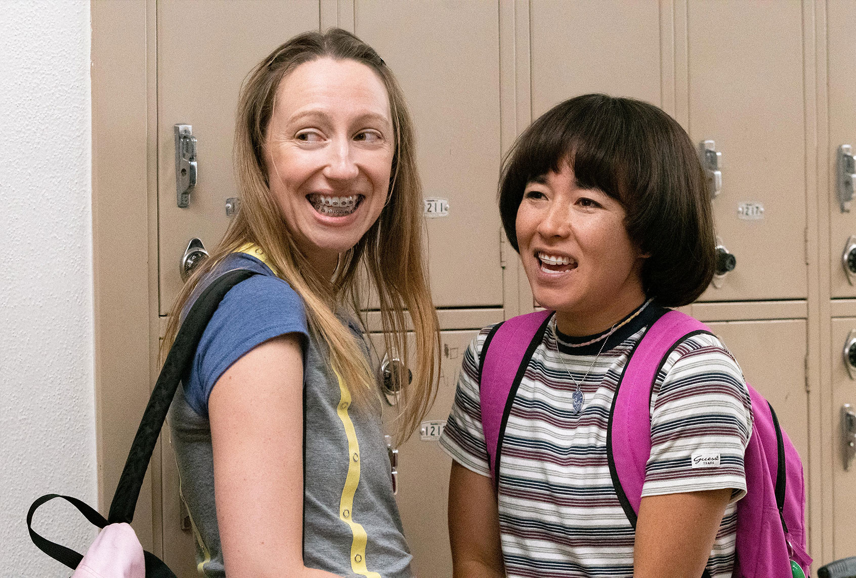 Anna Konkle and Maya Erskine in "PEN15" (Lara Solanki/Hulu)