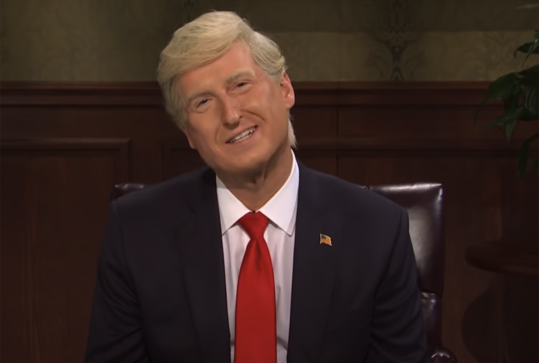 James Austin Johnson as Donald Trump on "Saturday Night Live" (NBC)