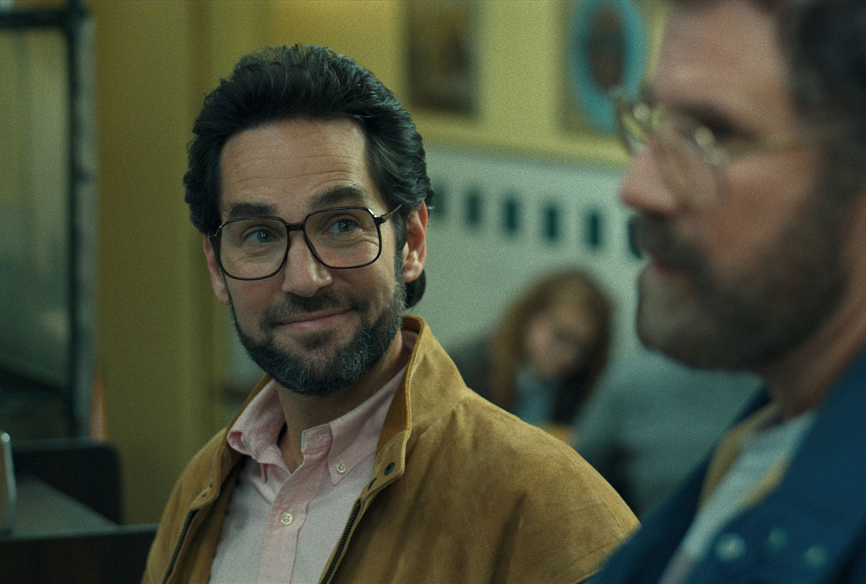 Paul Rudd and ﻿Will Ferrell in "The Shrink Next Door" (Apple TV+)